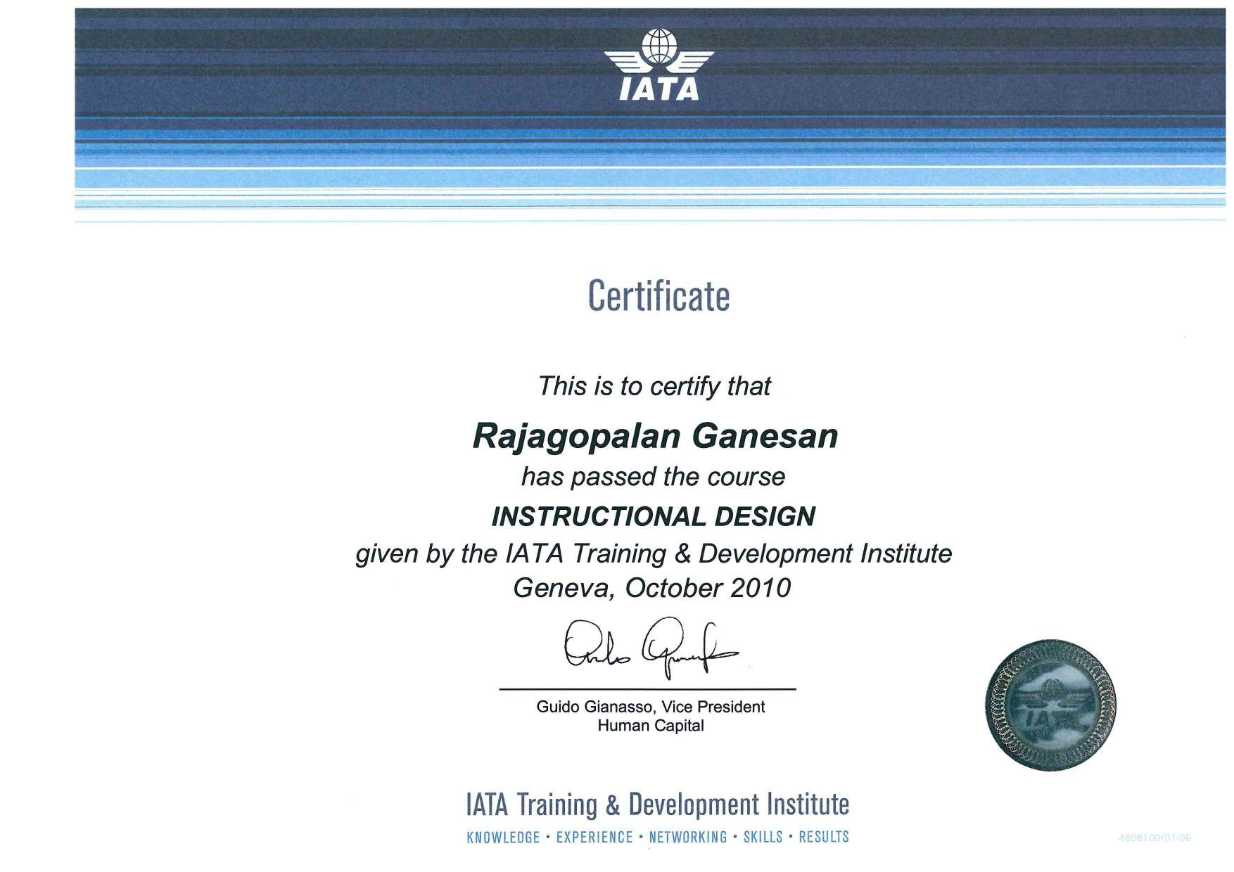 Advanced Train The Trainer Certificate Page 0005