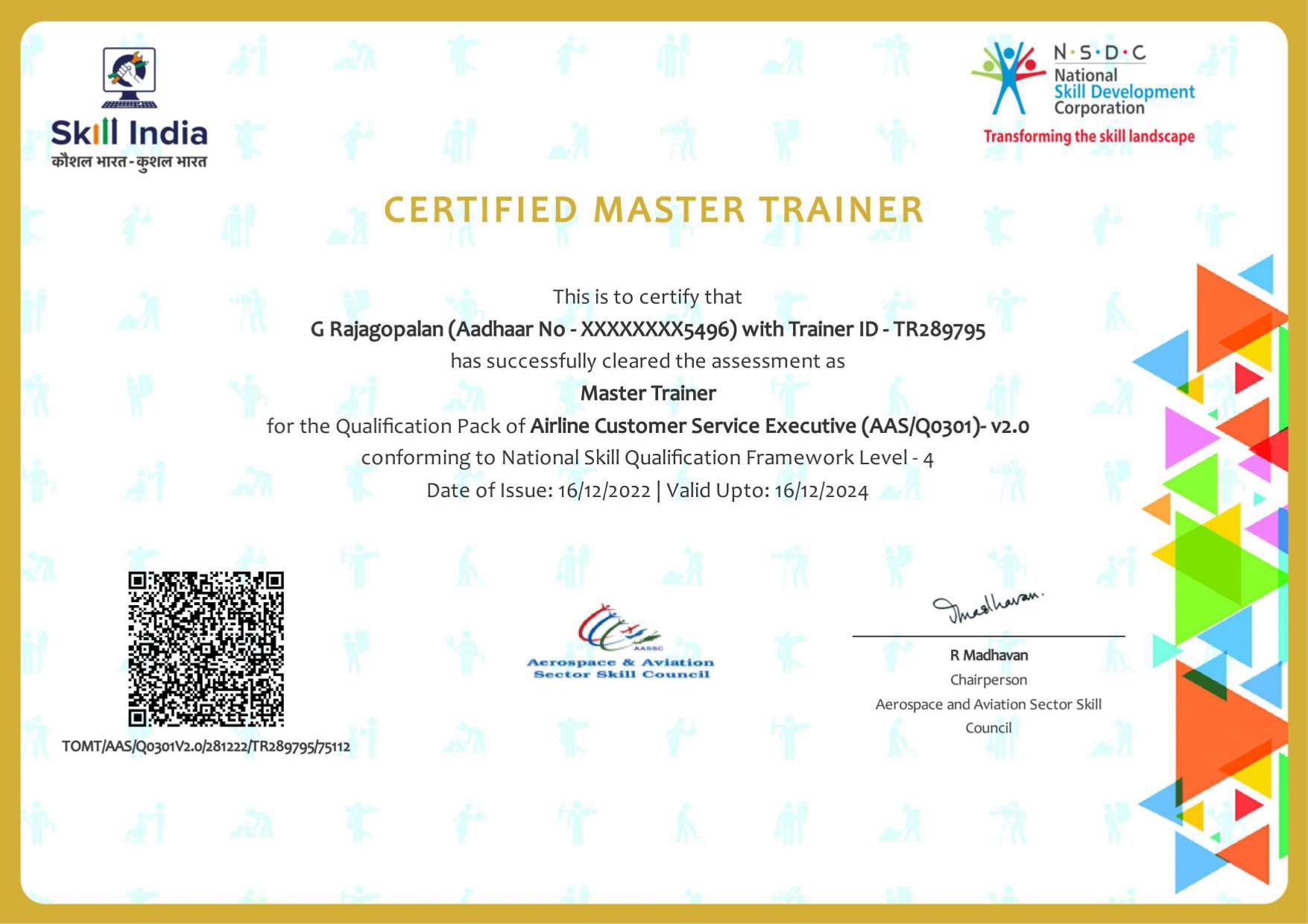 Advanced Train The Trainer Certificate Page 0009