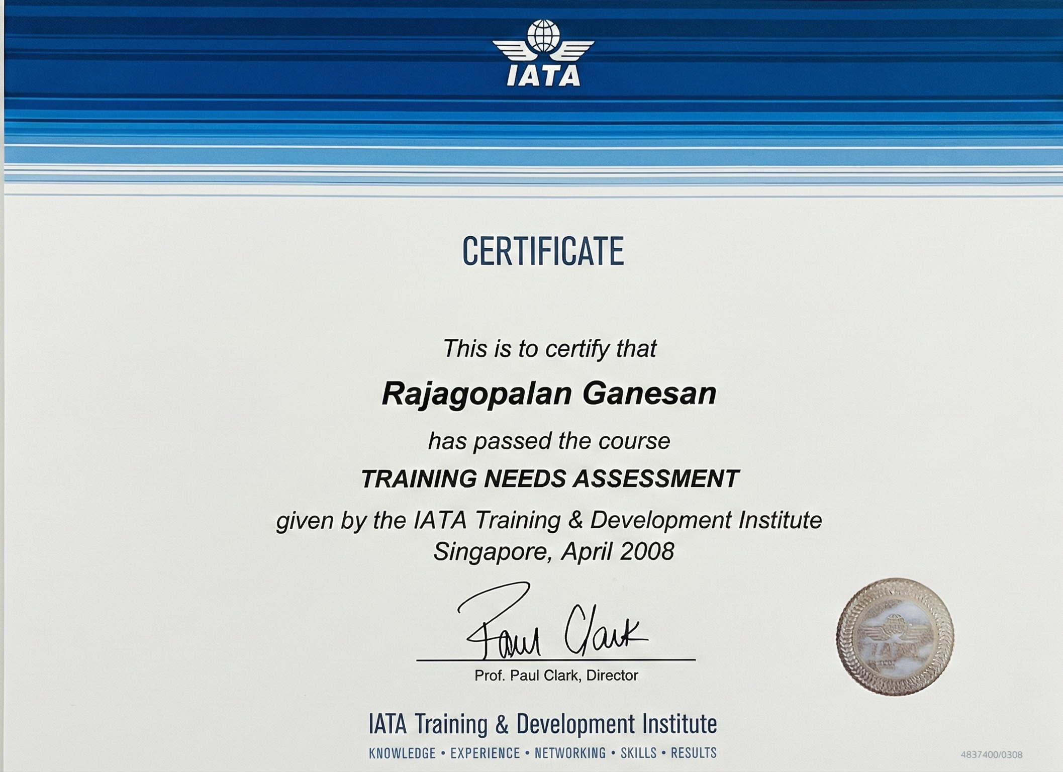 6 Training Needs Assessment